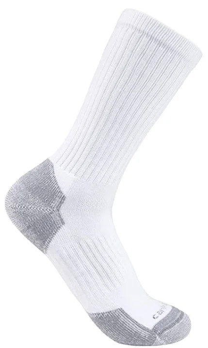 Men's Midweight Cotton Blend Crew Sock 3 Pack