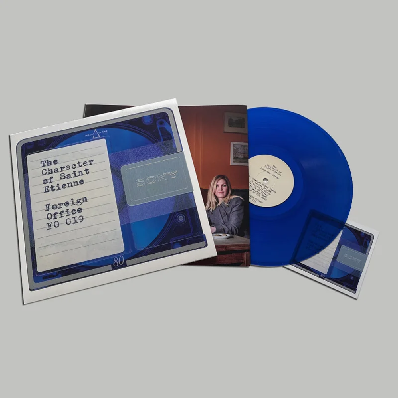 The Character Of Saint Etienne - Transparent Blue Vinyl Edition