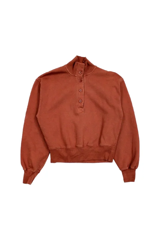 Wilfred Free - Button Neck Sweatshirt