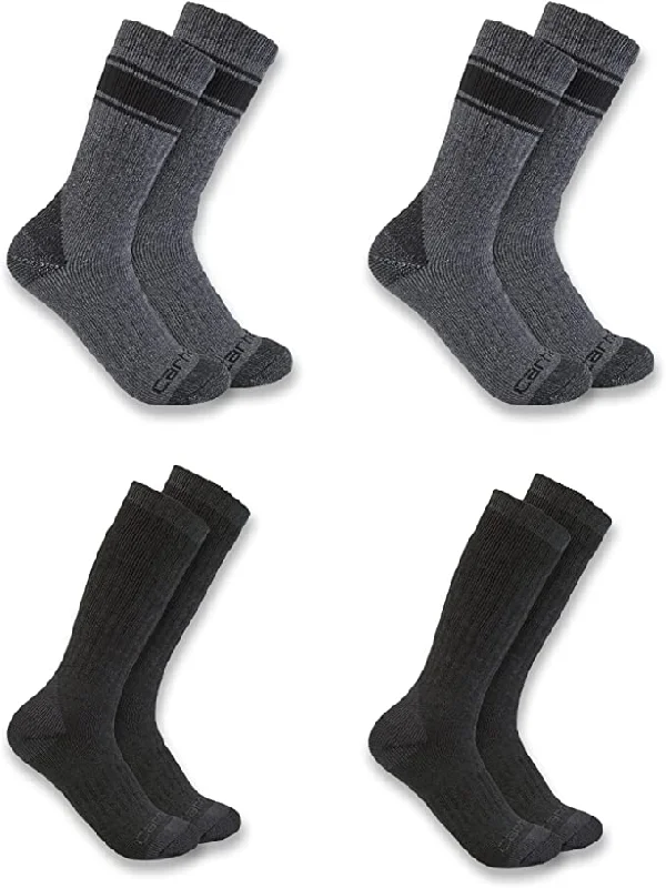 Men's Heavyweight Crew Sock - (4-Pack)