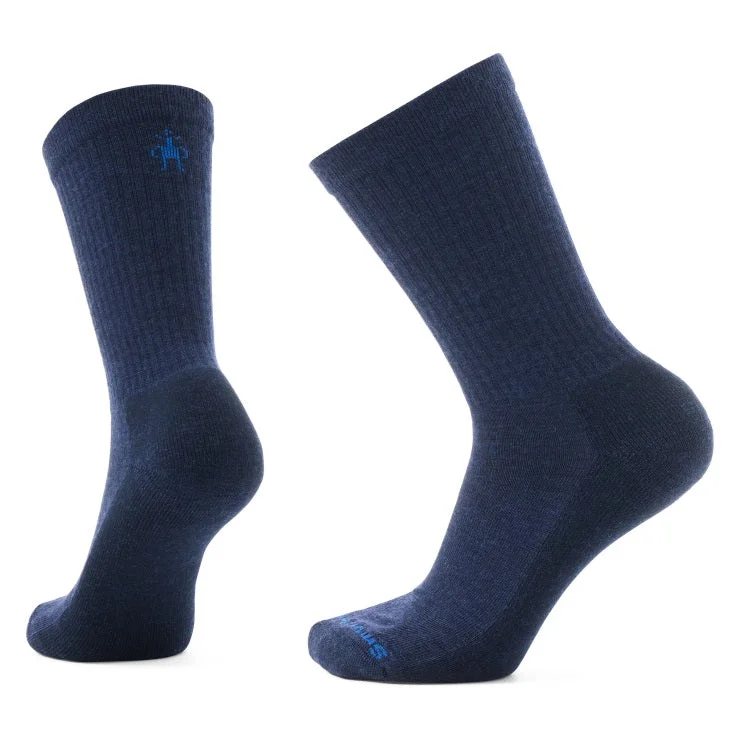 Everyday Solid Rib Crew Socks