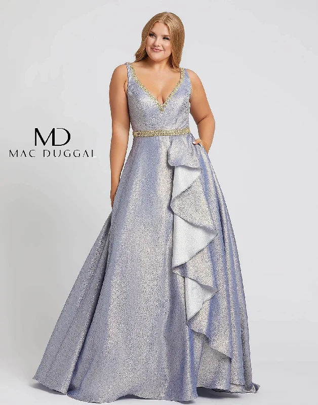 Mac Duggal 48978 Fabulouss Plus Size Prom Ball Gown Sale