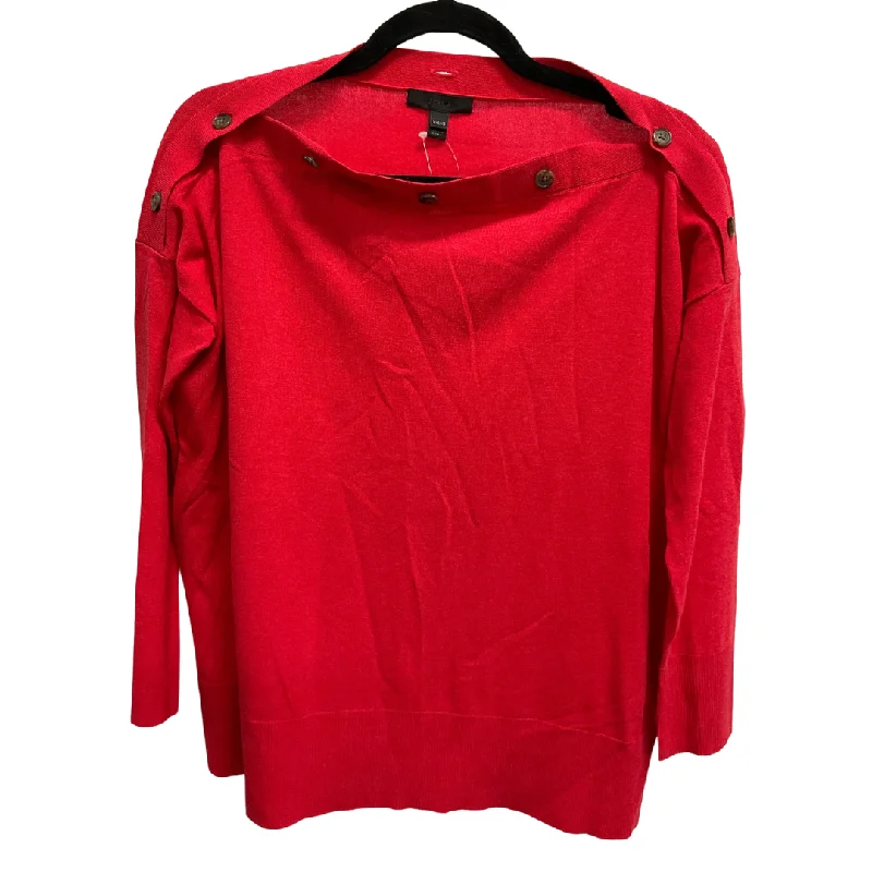 Sweater By J. Crew In Red, Size: Xs