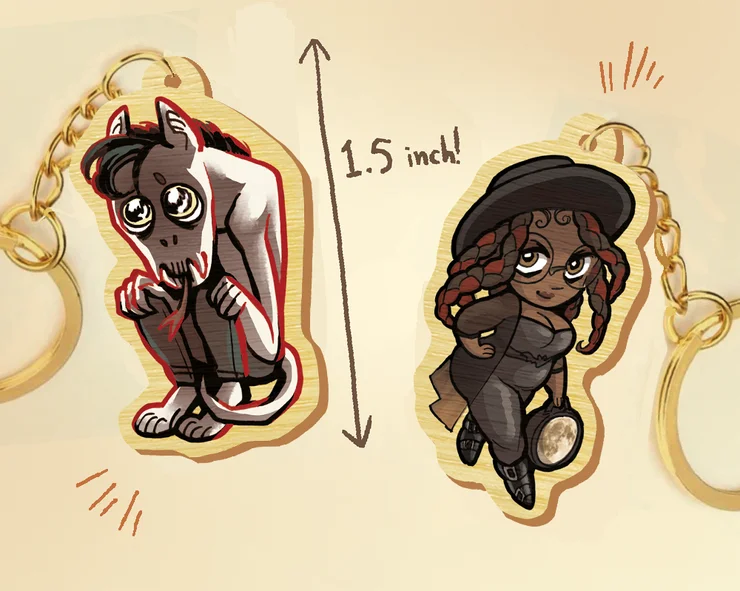 Scarlet Hollow Kaneeka and [REDACTED] Charms