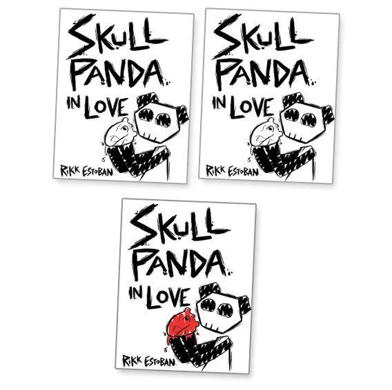 Skull Panda in Love