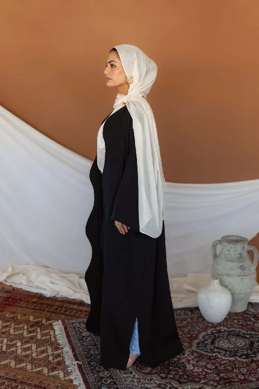 black curve abaya