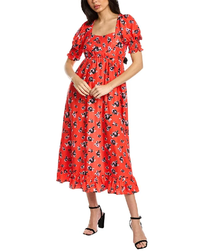 SISTER JANE Conch Flower Midi Dress