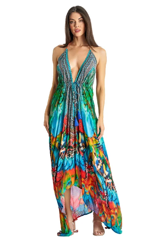 Kyree Halter Maxi Dress