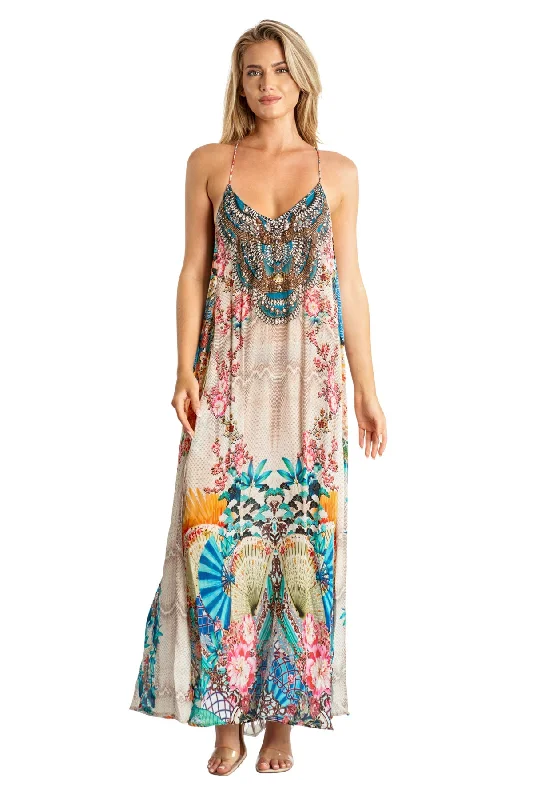 Ace T-Back Maxi Dress