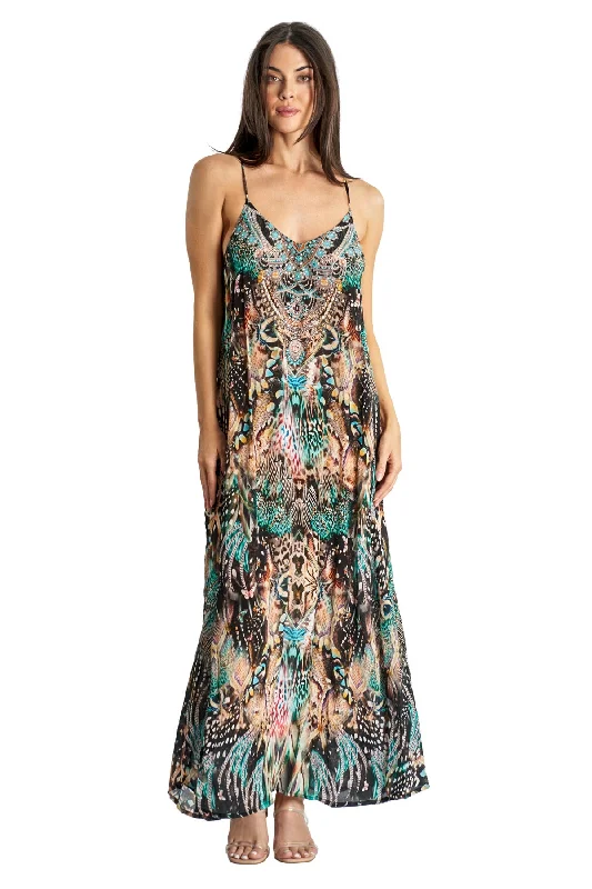 Lunetta T-Back Maxi Dress