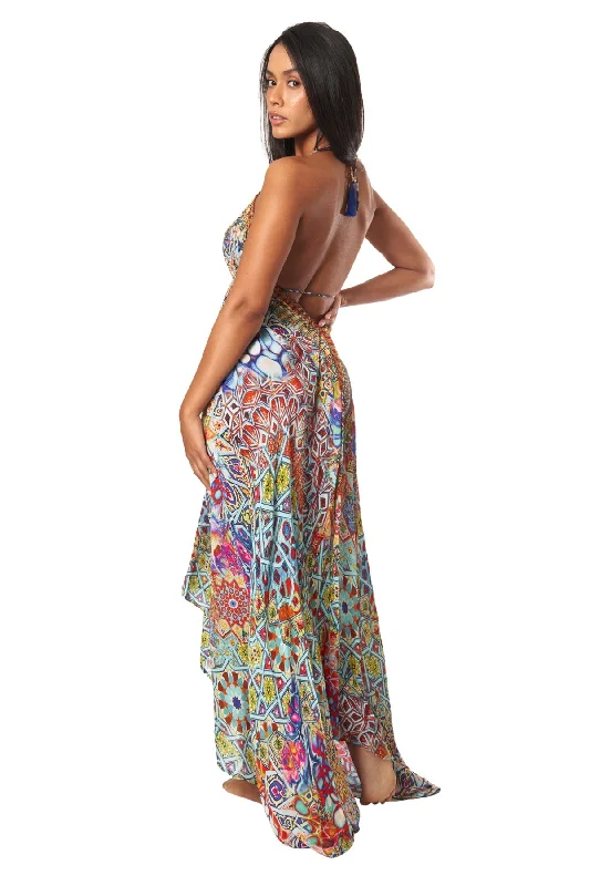 Miami Halter Maxi Dress