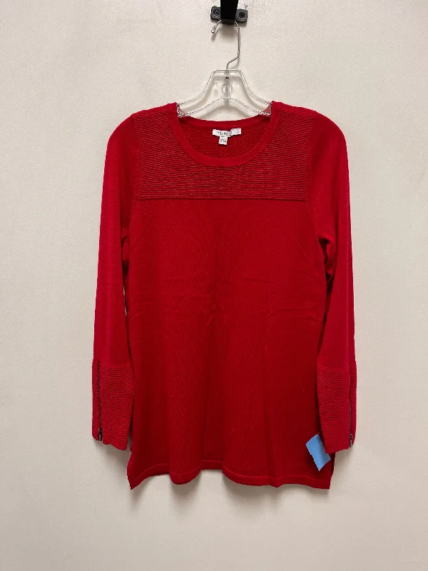 Tunic 3/4 Sleeve By Chicos In Red, Size: S