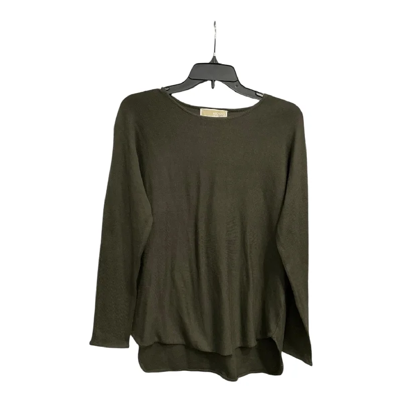 Top Long Sleeve Basic By Michael Kors In Green, Size: S