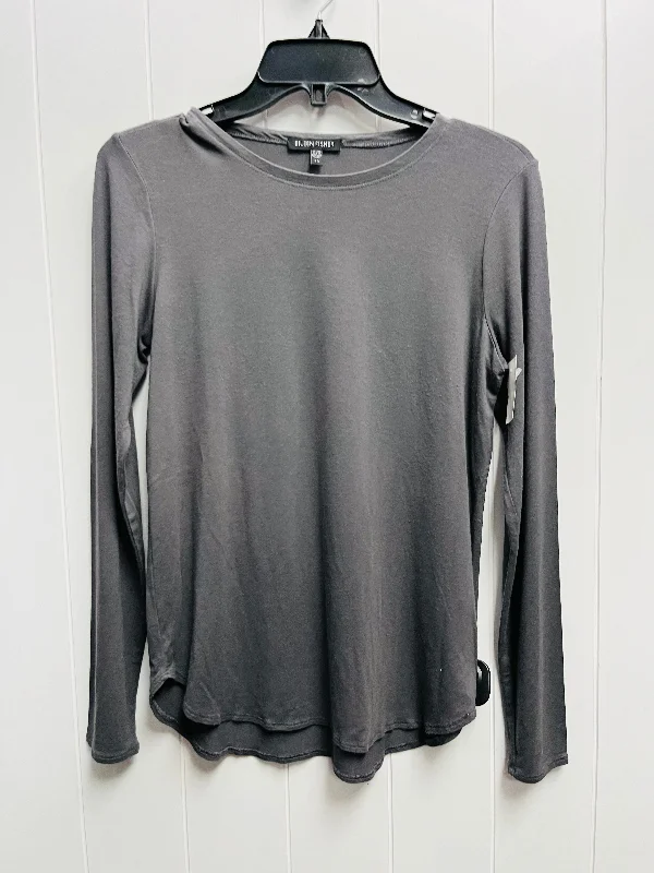 Top Long Sleeve By Eileen Fisher In Grey, Size: Xs